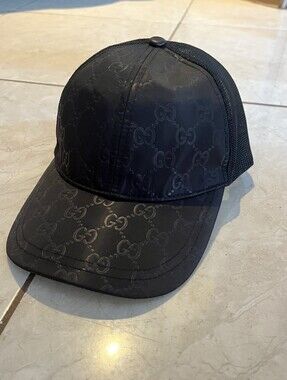 Gucci Black Baseball Cap